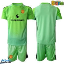Manchester United Keeper Tredjedraktsett Barn 2025-26 Kortermet (+ Korte bukser)